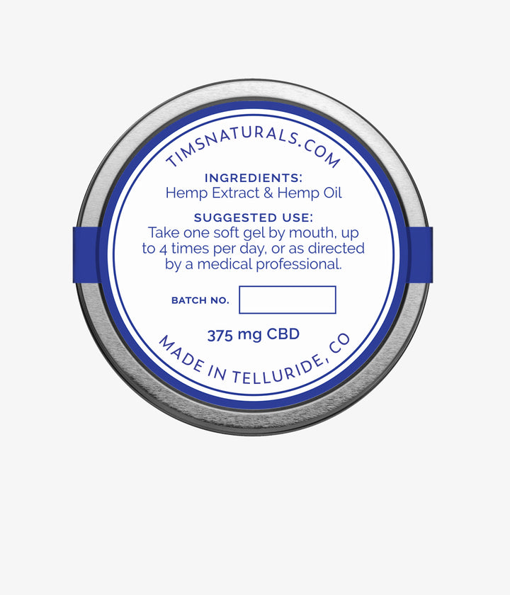 Tim's CBD Capsules