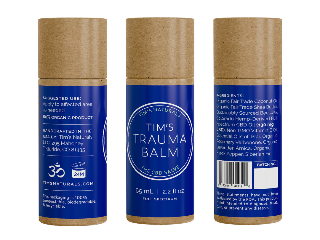 Tim's Trauma Balm Tube