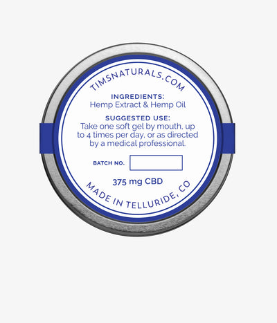Tim's CBD Capsules