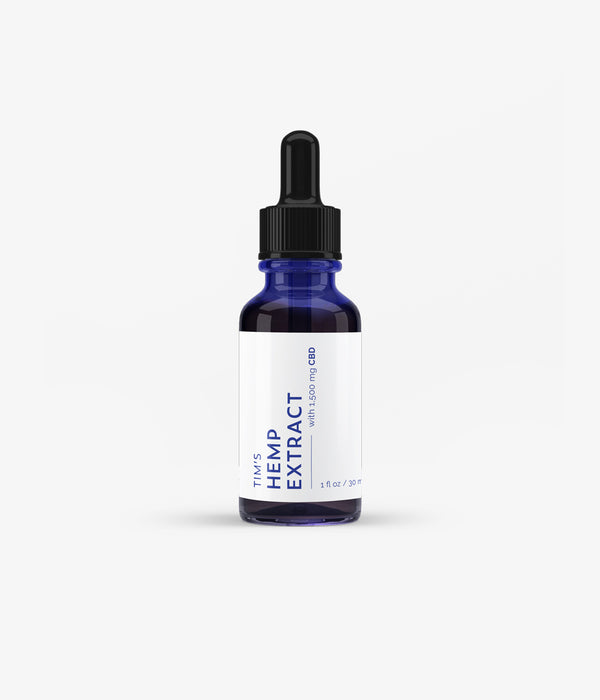 Tim's Hemp Extract - CBD Oil