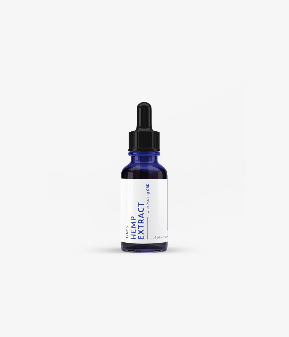 Tim's Hemp Extract - CBD Oil